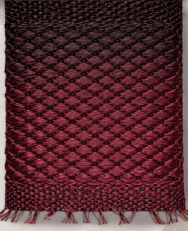 Ombre Diamond Weave