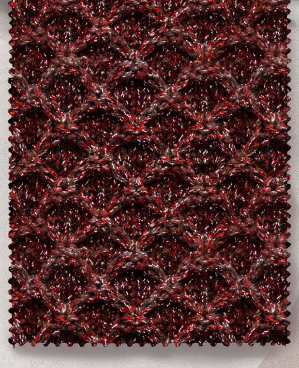 Diamond Textured Knit