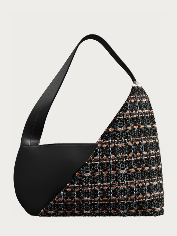 Copper-Sheet Stripes Weave — Pattern 6 — CLO 3D Bag
